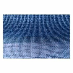 MAPIERRINE 1 Mètre De Ruban De Jute Décoration Couture Chemin De Table 30 Cm BLEU -Auto-K boutique 1 metre de ruban de jute decoration couture chemin de table 30 cm bleu p 3