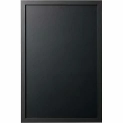 Bi-Office - Tableau Noir - 600 X 400 Mm - Noir