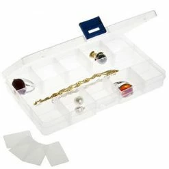 Présentoirs Pour Bijoux Boite De Rangement (15 Compartiments) 17,5 X 10 X 2,2 Cm