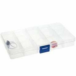 Présentoirs Pour Bijoux Boite De Rangement (15 Compartiments) 17,5 X 10 X 2,2 Cm -Auto-K boutique boite de rangement 15 compartiments 175 x 10 x 22 cm p 3