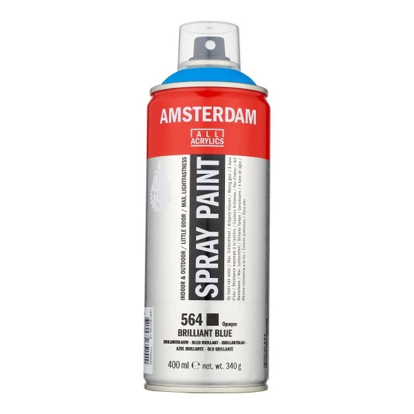 Bombe De Peinture Amsterdam 400 Ml Bleu Brillant 1 Bombe De Peinture Amsterdam 400 Ml Bleu Brillant