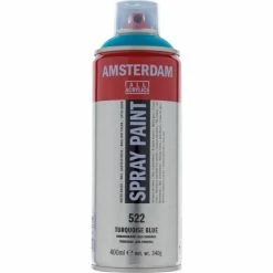 Bombe De Peinture Amsterdam 400 Ml Bleu Turquoise