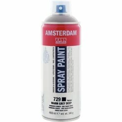 Bombe De Peinture Amsterdam 400 Ml Gris Chaud Foncé