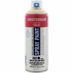 Bombe De Peinture Amsterdam 400 Ml Jaune De Naples Vert