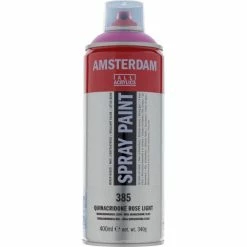 Bombe De Peinture Amsterdam 400 Ml Rose Quinacridone Clair