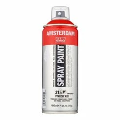 Bombe De Peinture Amsterdam 400 Ml Rouge Pyrrole