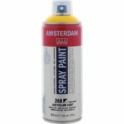 Bombe De Peinture Amsterdam 400ml Jaune Azo Clair