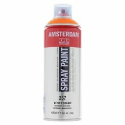 Bombe De Peinture Amsterdam 400ml Orange Reflex