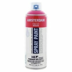 Bombe De Peinture Amsterdam 400ml Rouge Permanent Pourpre