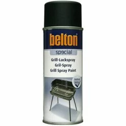 Bombe De Peinture Belton Barbecue Haute Température Noir 400ml
