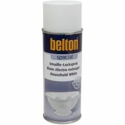 Bombe De Peinture Belton émail Blanc Pour Objets électroménager 400ml