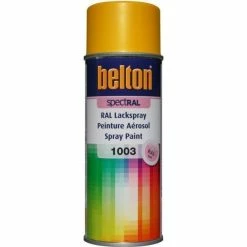 Bombe De Peinture Belton Spectral RAL1003 Jaune De Sécurité 400ml