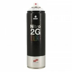 Bombe De Peinture - Blanc Mat - MTN Nitro 2G Color - 500ml