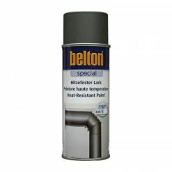 Bombe De Peinture Haute Température Gris Fonte 400ml - Belton