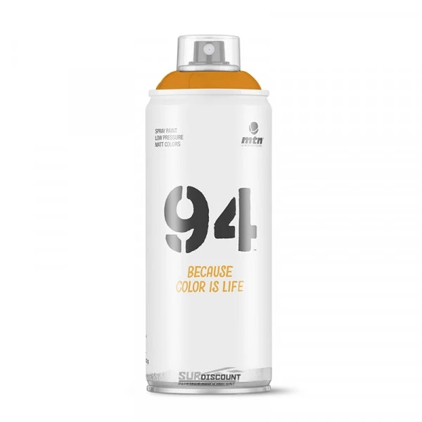 Bombe De Peinture MTN 94 - Orange Fluo 1 Bombe De Peinture MTN 94 - Orange Fluo