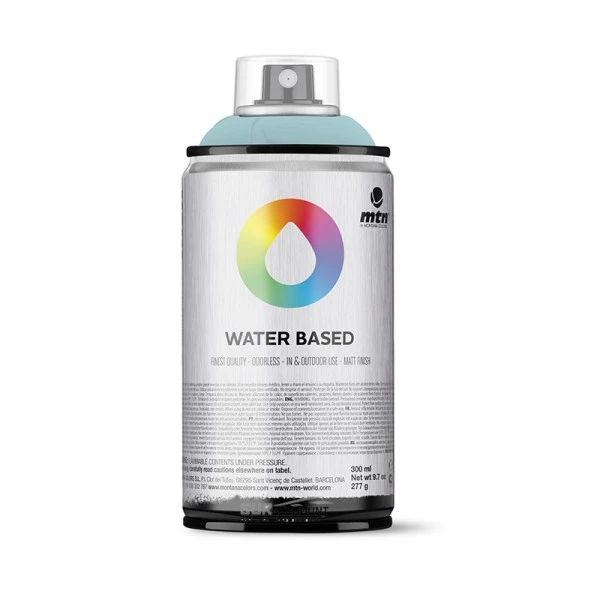 Bombe De Peinture MTN Water Based - Bleu Phtalo Clair 1 Bombe De Peinture MTN Water Based - Bleu Phtalo Clair