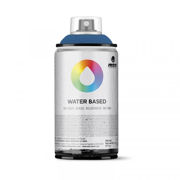 Bombe De Peinture MTN Water Based - Bleu Prusse 1 Bombe De Peinture MTN Water Based - Bleu Prusse