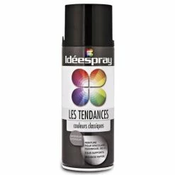 Sinto Ideespray Bombe De Peinture - Noir Brillant - Sinto