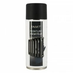 Bombe De Peinture - Noir Mat - Pour Radiateur - Décoration - 330ml - AMT