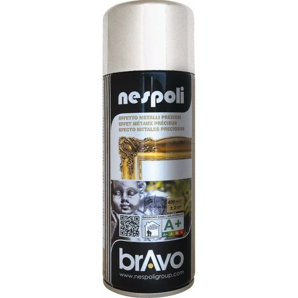 Bombe De Peinture Professionnelle Nespoli - Chrome Argent 1 Bombe De Peinture Professionnelle Nespoli - Chrome Argent