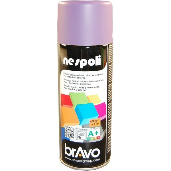 Bombe De Peinture Professionnelle Nespoli Effet Satiné Bleu Lilas 1 Bombe De Peinture Professionnelle Nespoli Effet Satiné Bleu Lilas
