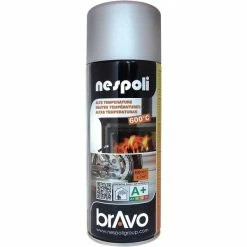 Bombe De Peinture Professionnelle Nespoli - Haute Température Aluminium