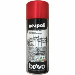 Bombe De Peinture Professionnelle Nespoli - Rouge Métallisé