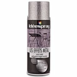 Sinto Ideespray Bombe De Peinture - Vernis Métal Argent - Sinto