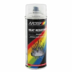 Bombe Peinture Vernis Haute Température - Transparent - Motip