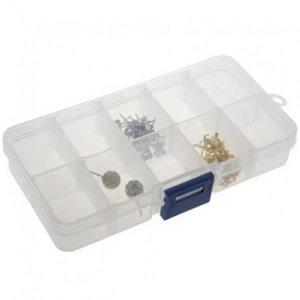 Présentoirs Pour Bijoux Coffrets Et Boites Boite De Rangement 13x7 Cm (10 Compartiments) 13 X 7 X 2,2 Cm 2 Présentoirs Pour Bijoux Coffrets Et Boites Boite De Rangement 13x7 Cm (10 Compartiments) 13 X 7 X 2,2 Cm – Image 2