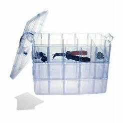 Présentoirs Pour Bijoux Coffrets Et Boites Boite De Rangement Plastique Bijoux Apprêts 30 CompartimentsOrange -Auto-K boutique coffrets et boites boite de rangement plastique bijoux apprets 30 compartimentsorange p 4