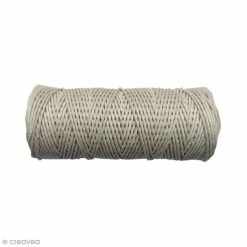Vaessen Creative Cordon En Jute Naturel - 1,5 Mm X 100 M