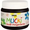 Gouache Aux Doigts Textile "Mucki" - 150 Ml - Noir - C. Kreul