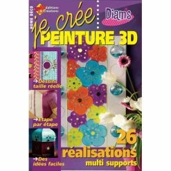 Magazine JE CRÉE Peinture 3D N°44 - Diam's
