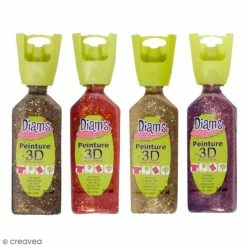 Peinture 3D Diam's Effet Pailleté - 37ml