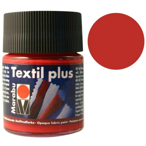 Marabu Peinture Pour Tissu Textil Plus Rouge Carmin 50 Ml 1 Marabu Peinture Pour Tissu Textil Plus Rouge Carmin 50 Ml