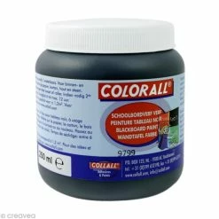 Collall Peinture Tableau Noir 250 Ml Noir