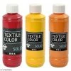 Creativ Company Peinture Textile - Opaque - Différentes Couleurs - 250 Ml