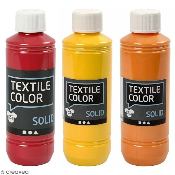 Creativ Company Peinture Textile - Opaque - Différentes Couleurs - 250 Ml 1 Creativ Company Peinture Textile - Opaque - Différentes Couleurs - 250 Ml