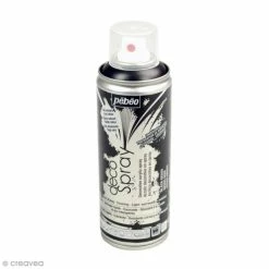 Pebeo Préparateur De Surfaces DecoSpray - Gesso Noir - 200 Ml
