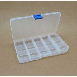 La Cuisine Des Perles R-boite De Rangement 17cm X 9,5cm X 2cm Perles, Scrapbooking, Boutons 15 Cases