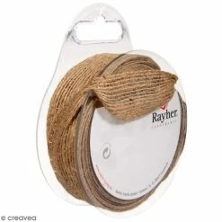 Rayher Ruban De Jute - Naturel - 2,5 Cm - 4 M